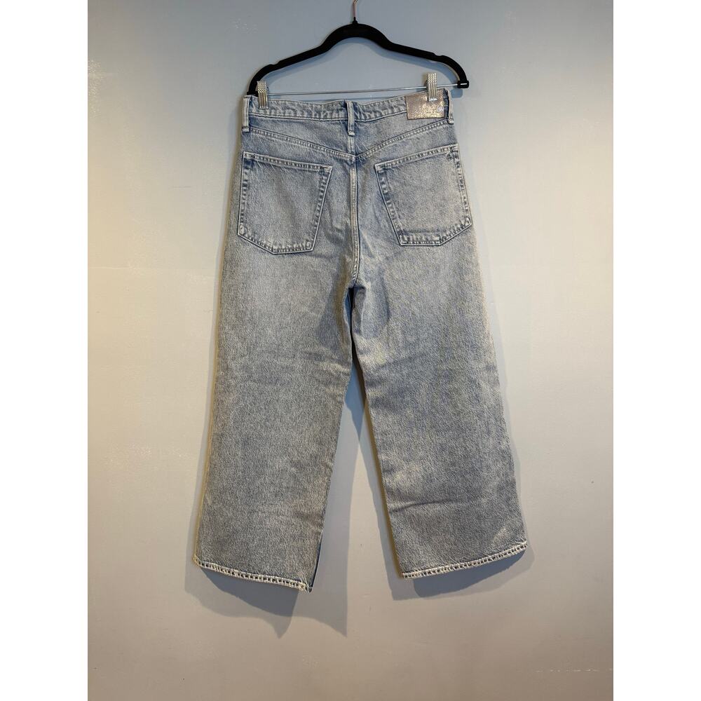 Rag & Bone New York High-Rise Ankle Wide Leg Jeans – Size 29 - Picture 2 of 6